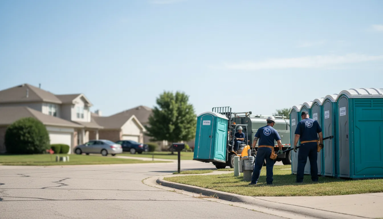 Porta Potty Rental in Erie, IL near me